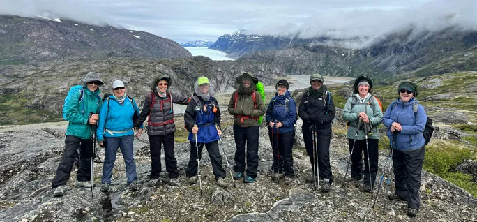 An Adventures in Good Company group poses together