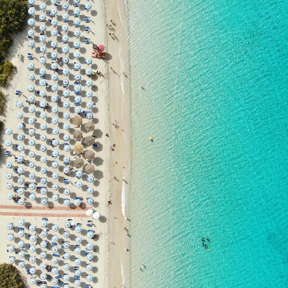 Coastal scenery in Sardinia, Italy
