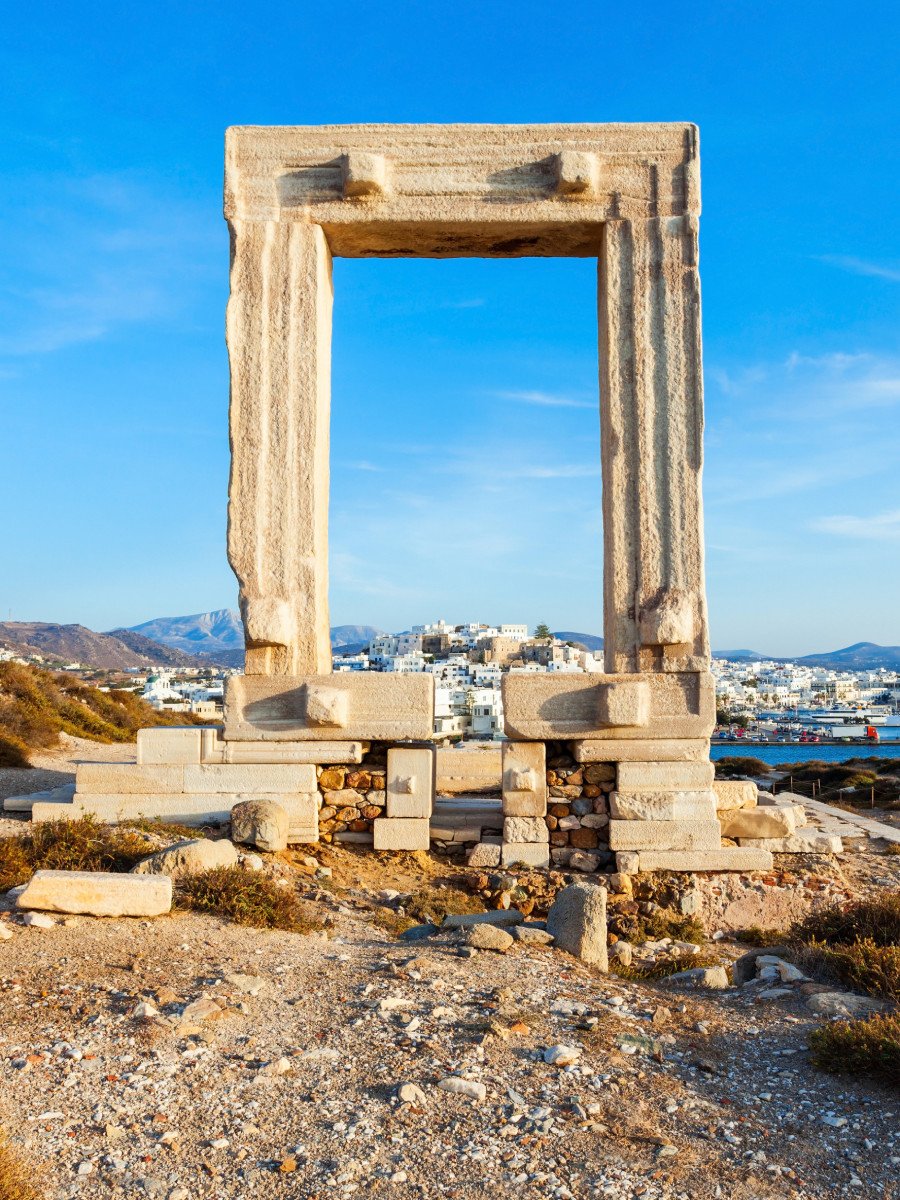150846914_m(1) Ancient stone gateway in Naxos, Greece