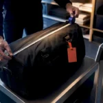 Luggage measured for dimensional shipping weight