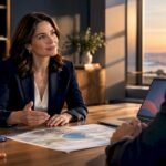Travel advisor handling supplier call
